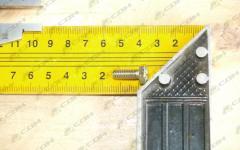 Болт шестерни раздаточной коробки М6х16 HOWO